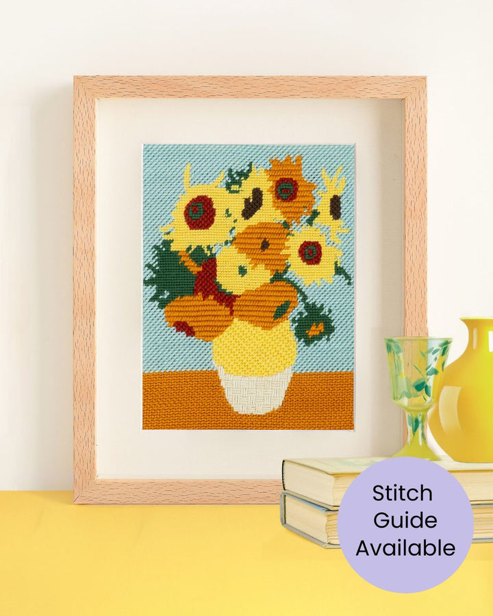 Kit de broderie Van Gogh « Tournesols »