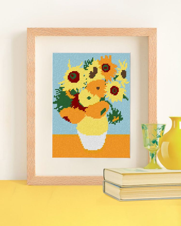Van Gogh "Sunflowers" Needlepoint Kit