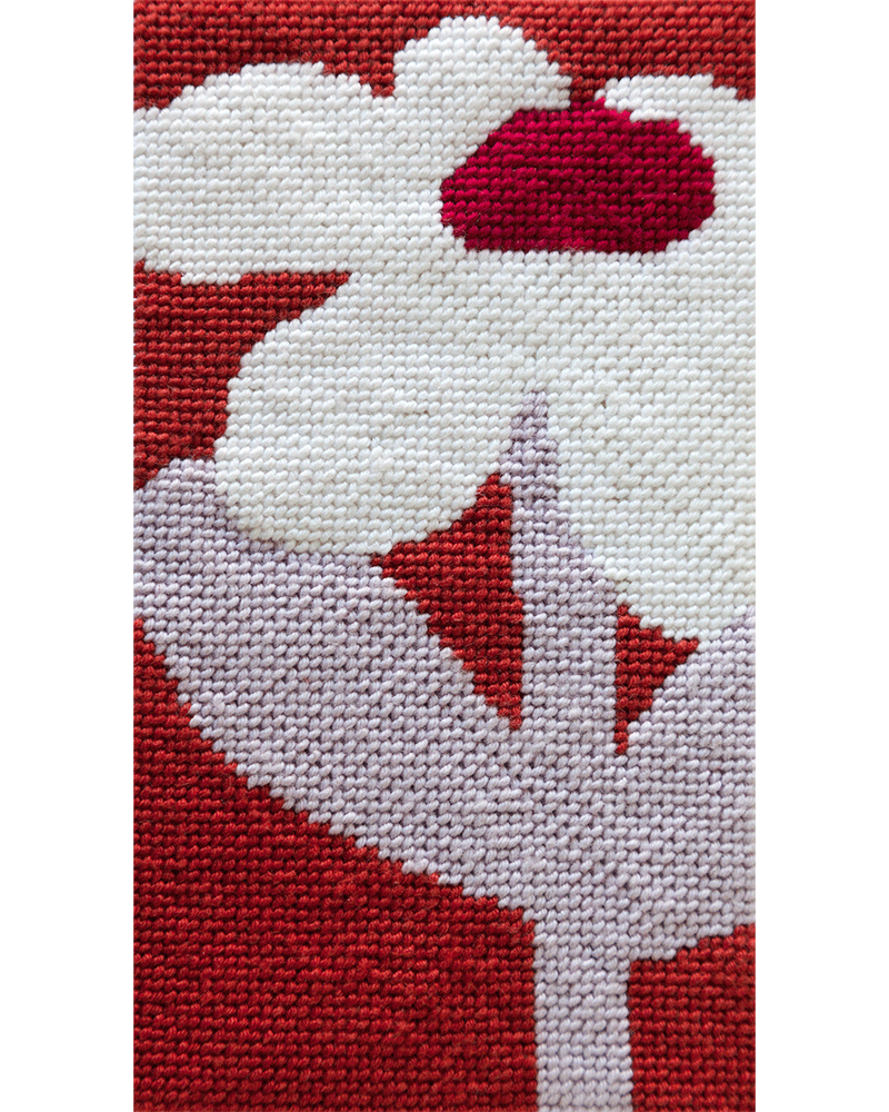 Sunny Sunday Needlepoint Kit for Clutch Insert/Phone Holder by Unwind Studio