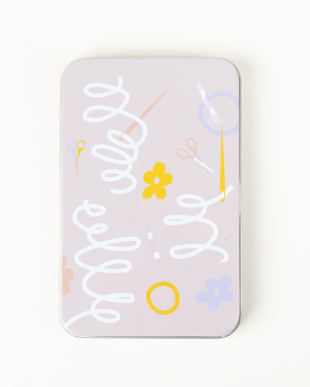 Magnetic Tin Box for Embroidery and Crafting