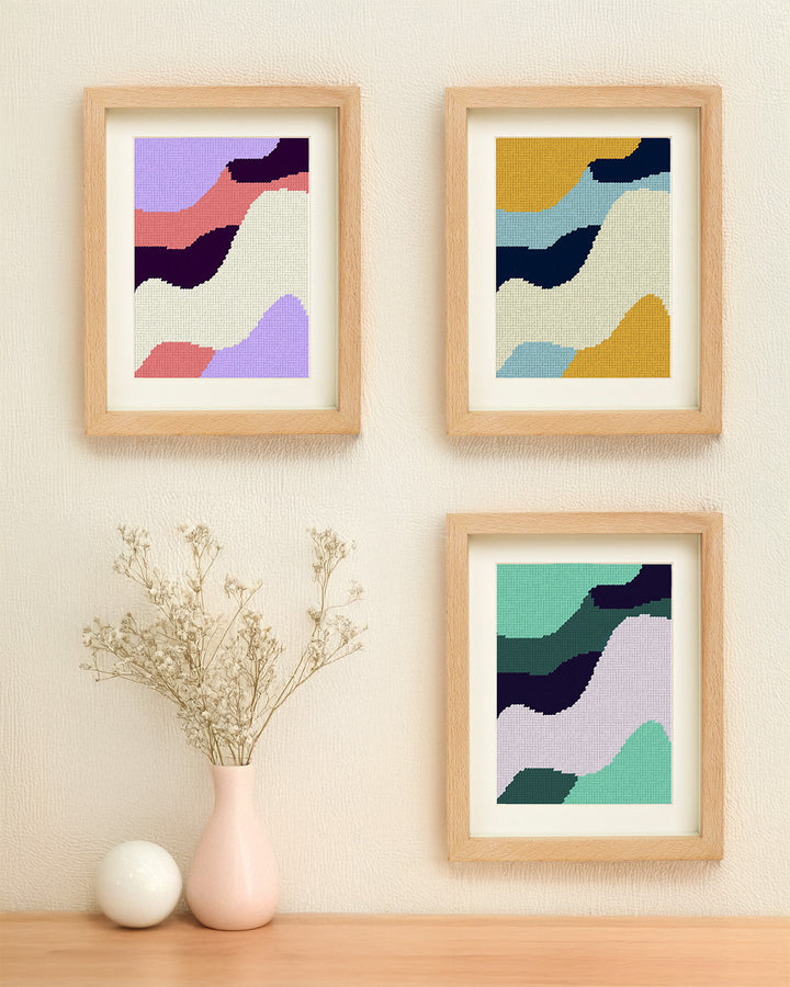 Waves Needlepoint Kit