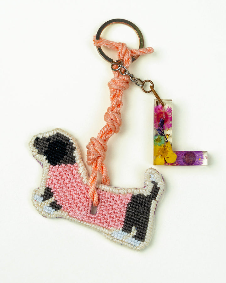 The Wi(e)nner Bag Charm Needlepoint Kit