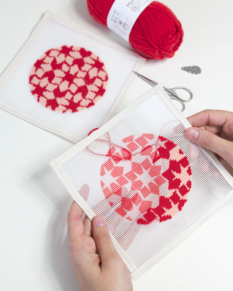 Reflections Needlepoint Ornament Kit by Unwind Studio