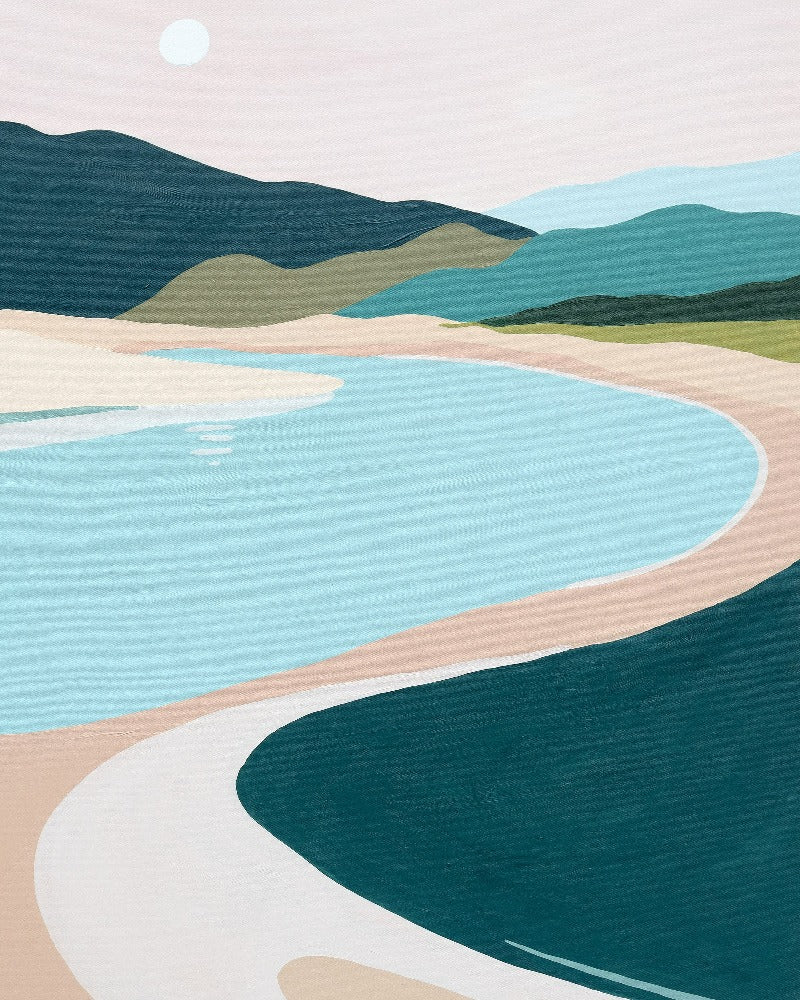 Bella Landscape Needlepoint Kit by Unwind Studio