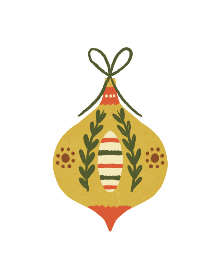 Christmas Jolly Needlepoint Ornament Kit by Unwind Studio