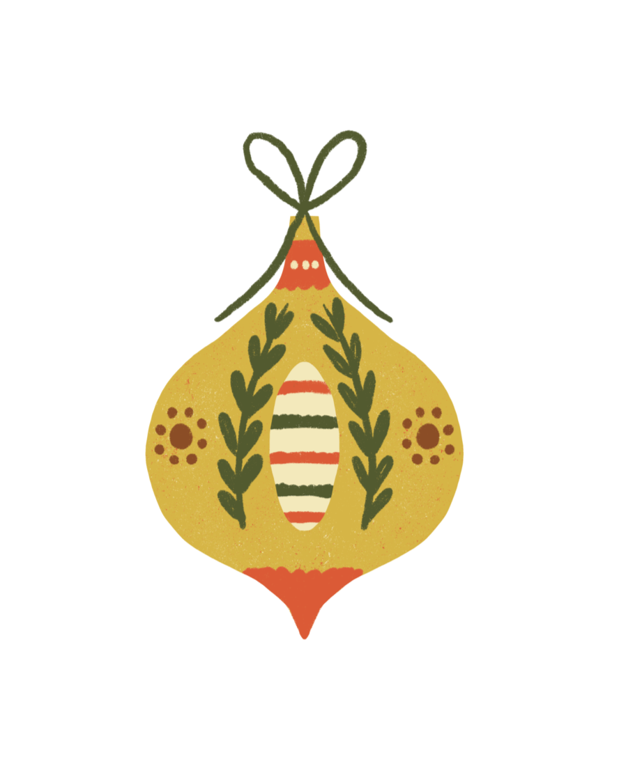 Christmas Jolly Needlepoint Ornament Kit by Unwind Studio