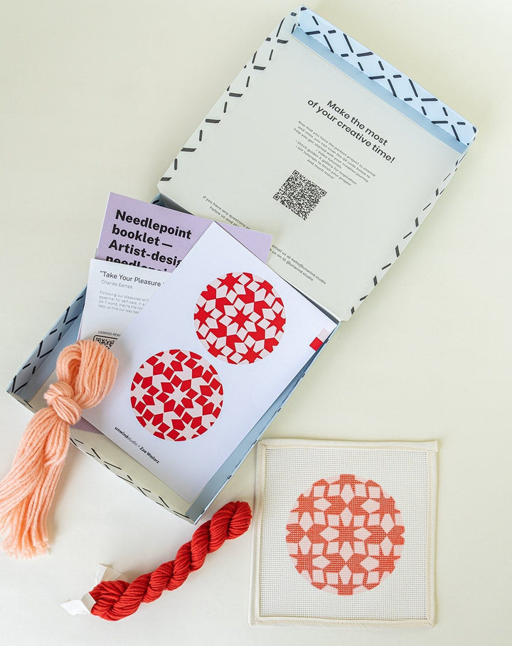 Reflections Needlepoint Ornament Kit by Unwind Studio
