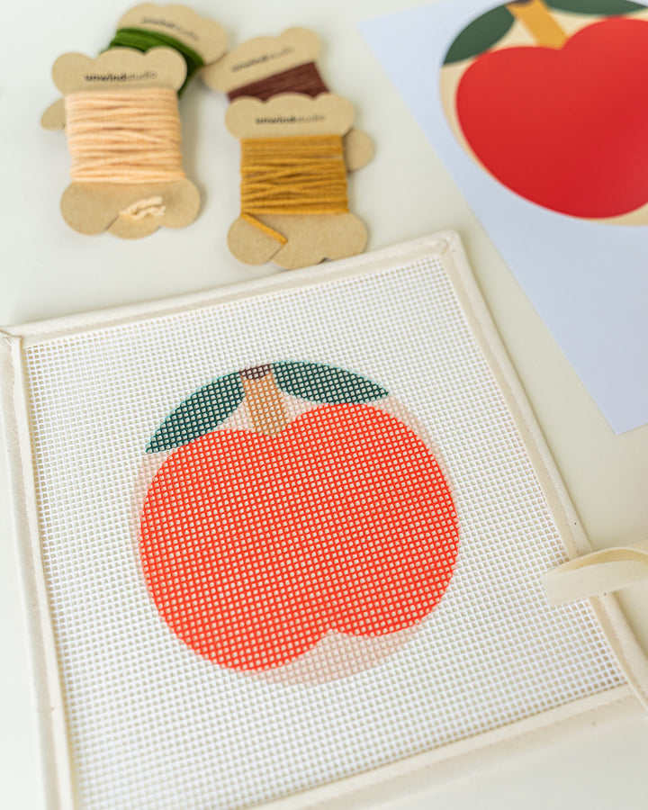 Omppu Needlepoint Beginner Ornament Kit by Unwind Studio