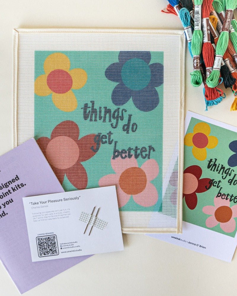 "Things Do Get Better": Mental Health Awareness Craft by Unwind Studio