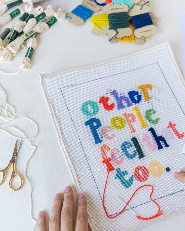 "Other People Feel That Too": Mental Health Awareness Craft by Unwind Studio