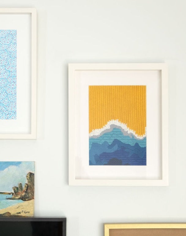 Souvenir d'une Plage Needlepoint Kit by Unwind Studio