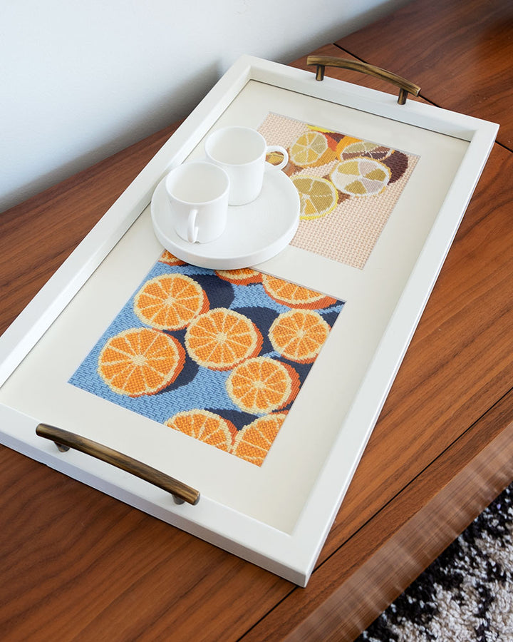 Agrumes Needlepoint Kit by Unwind Studio