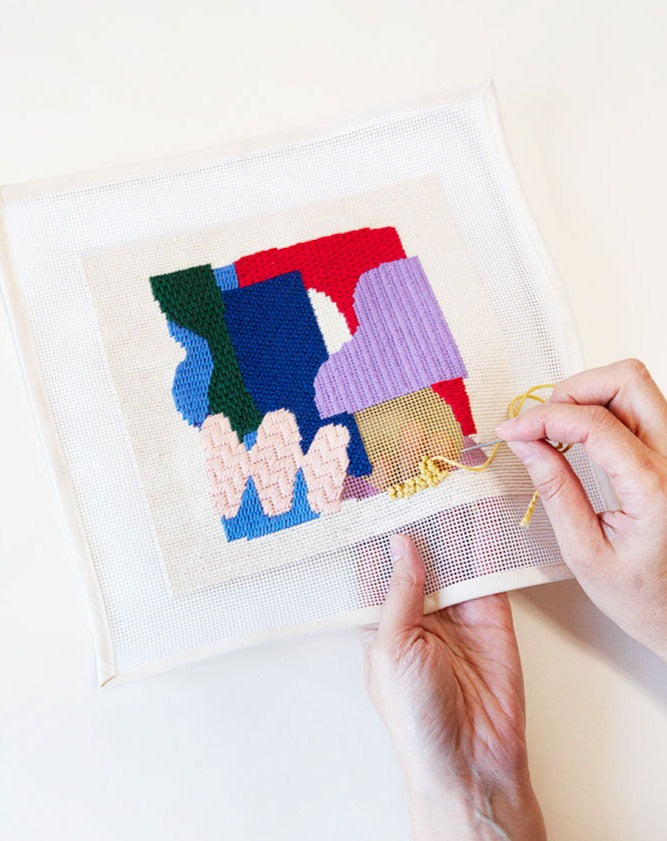 Formations Needlepoint Kit by Unwind Studio