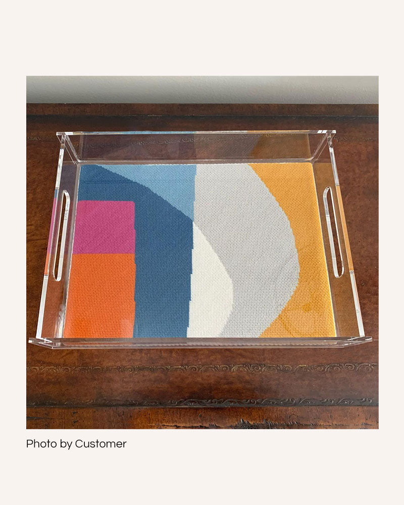 Modern Hilltop Needlepoint Kit Unwind Studio