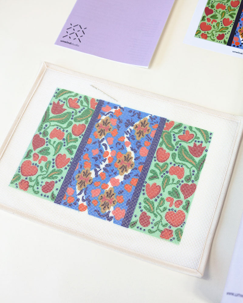 Hors de Mûrs Matisse Needlepoint Canvas by Unwind Studio