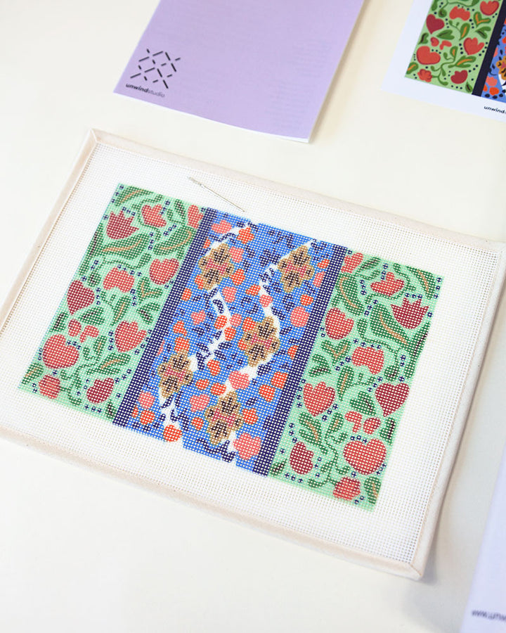 Hors de Mûrs Matisse Needlepoint Canvas by Unwind Studio