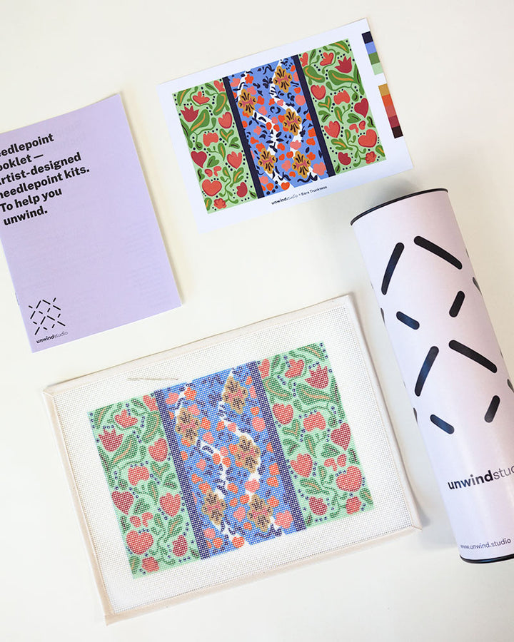 Hors de Mûrs Matisse Needlepoint Canvas by Unwind Studio