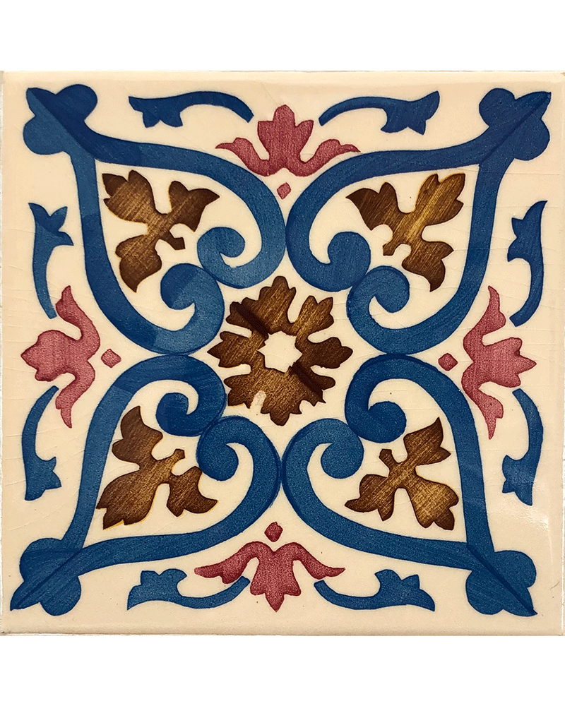Portuguese Tile Needlepoint Kit: Foz do Douro by Unwind Studio