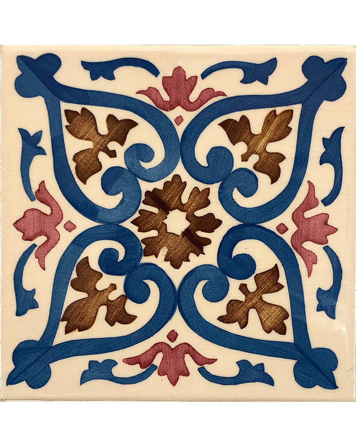 Portuguese Tile Needlepoint Kit: Foz do Douro by Unwind Studio