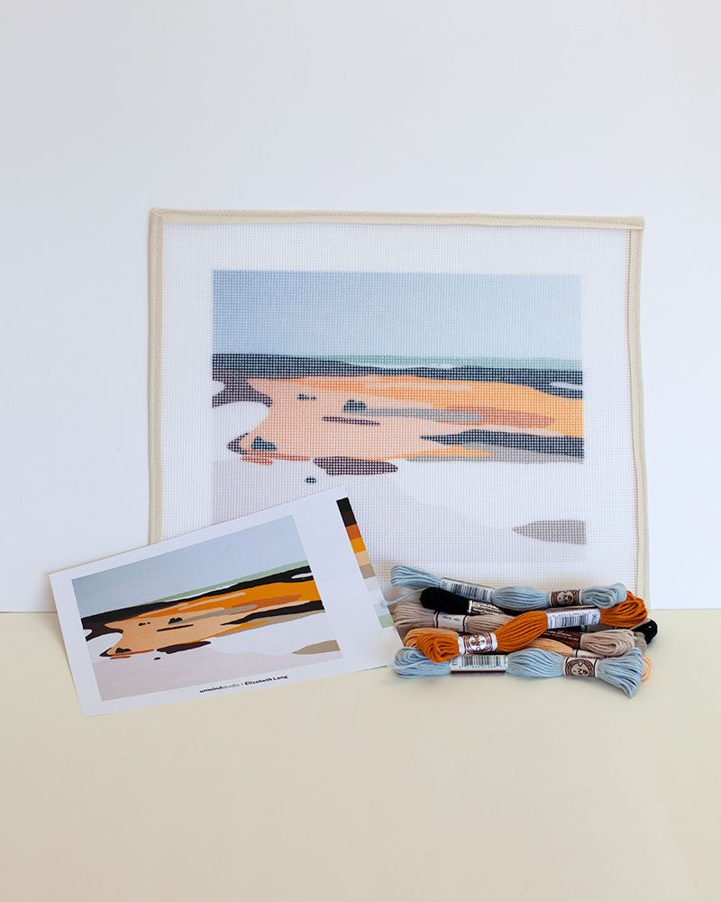 Dunes no. 7 Needlepoint Kit by Unwind Studio