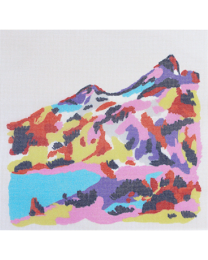 "Ain't no mountain high enough" Needlepoint Kit by Unwind Studio