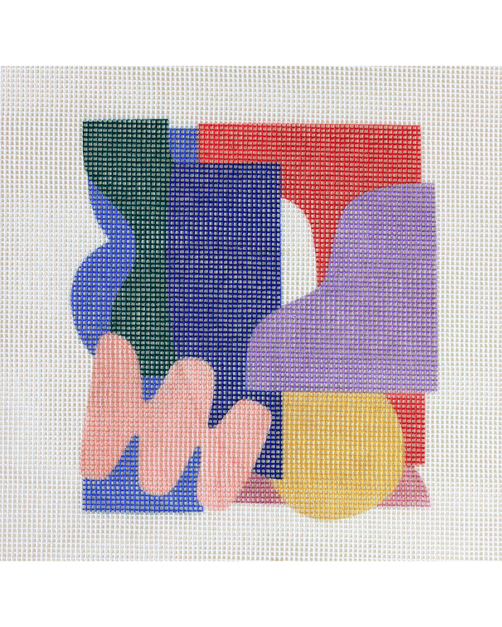Formations Needlepoint Kit by Unwind Studio