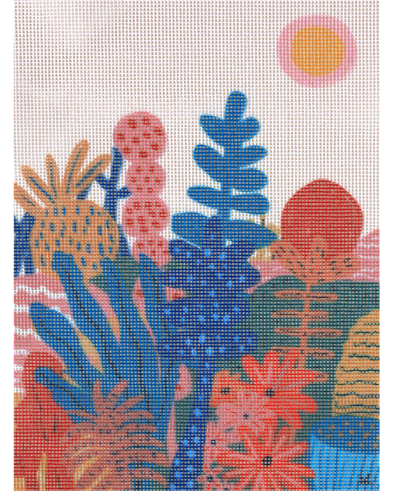 Garden of Joy Needlepoint Kit by Unwind Studio