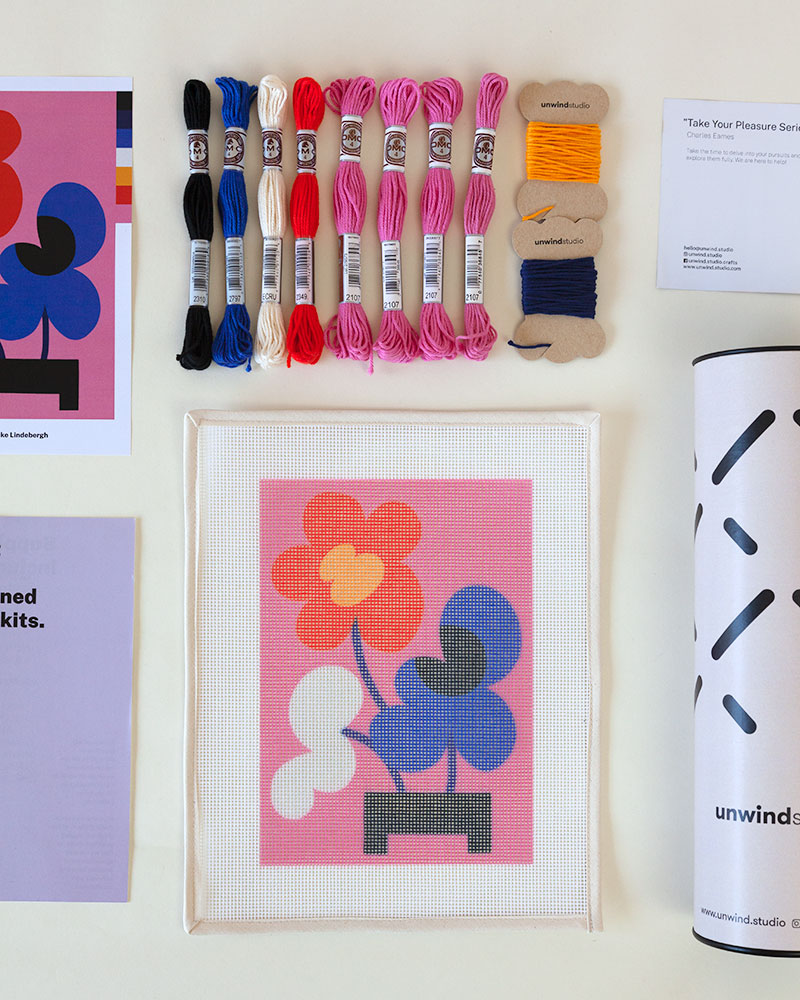 NEEDLEPOINT STARTER KIT by Unwind Studio