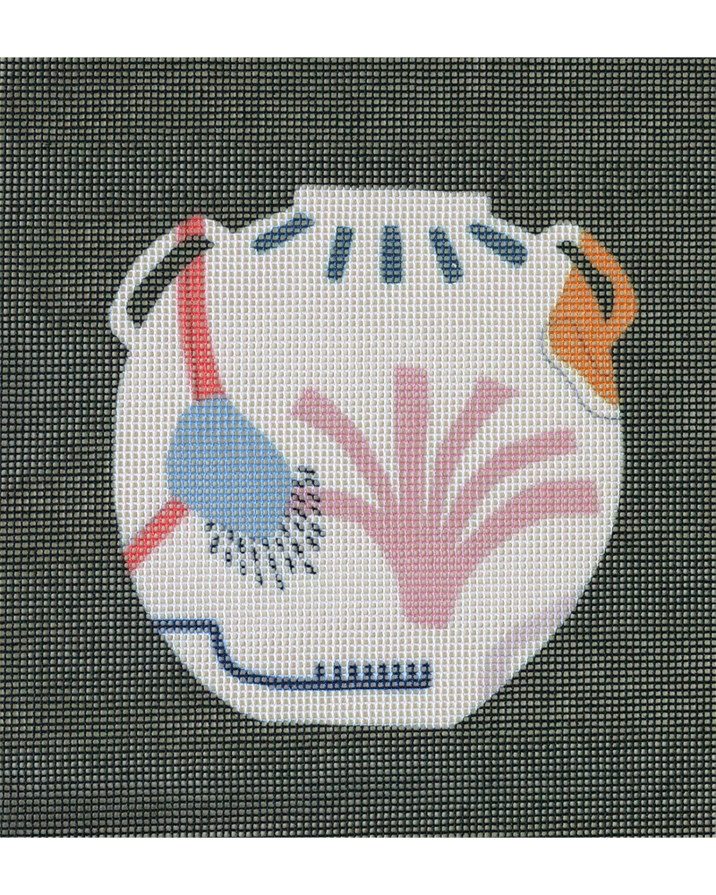 Clay Belly Needlepoint Kit by Unwind Studio