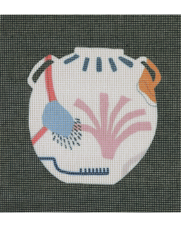 Clay Belly Needlepoint Kit by Unwind Studio