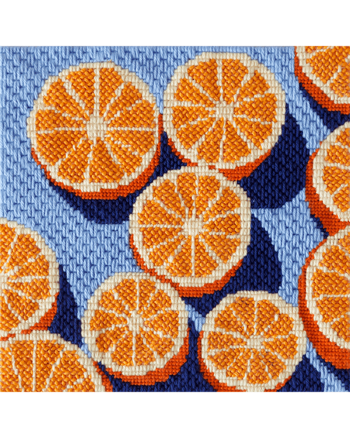 Agrumes Needlepoint Kit by Unwind Studio