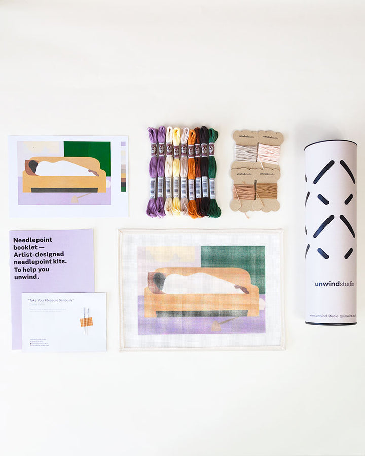 Island Needlepoint Kit by Unwind Studio