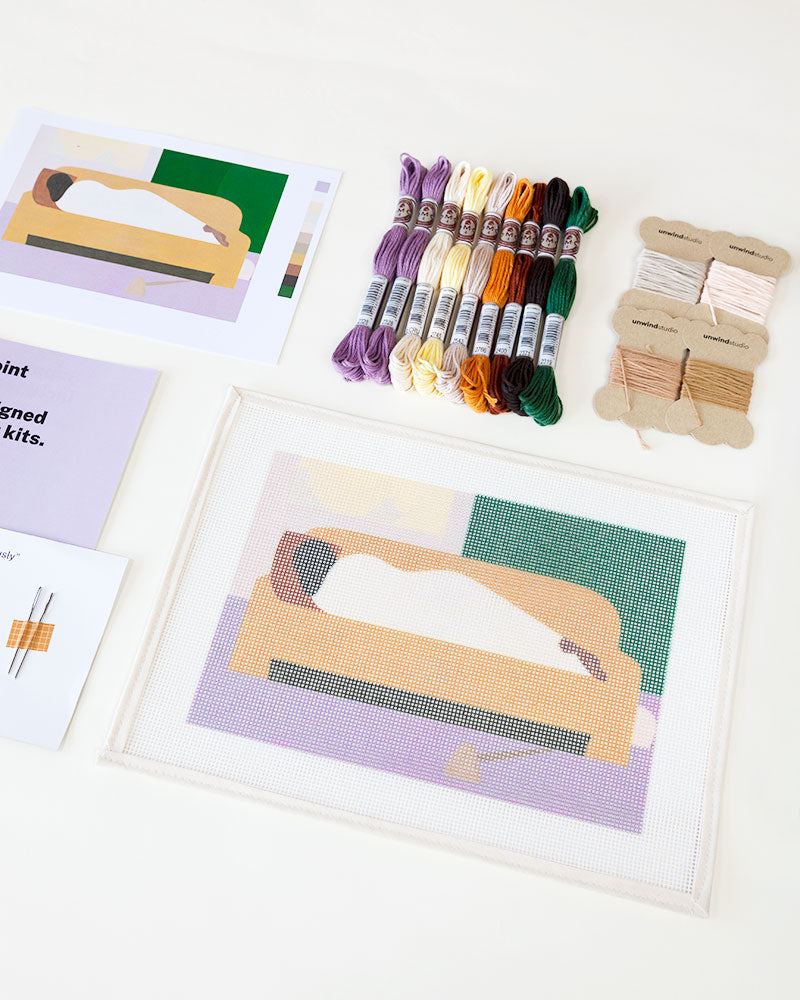 Island Needlepoint Kit by Unwind Studio
