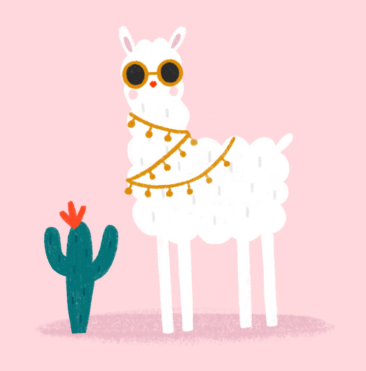 No Drama Llama - Needlepoint Kit for Kids by Unwind Studio