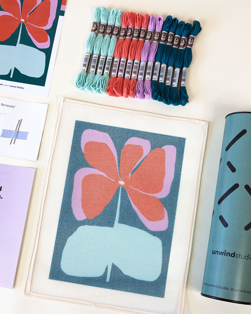 Sunny Sunday Beginner Needlepoint Kit– Gather Goods Co.