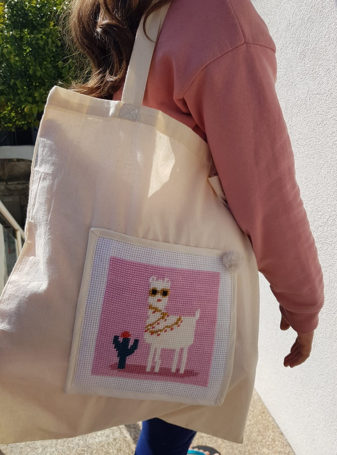 No Drama Llama - Needlepoint Kit for Kids by Unwind Studio