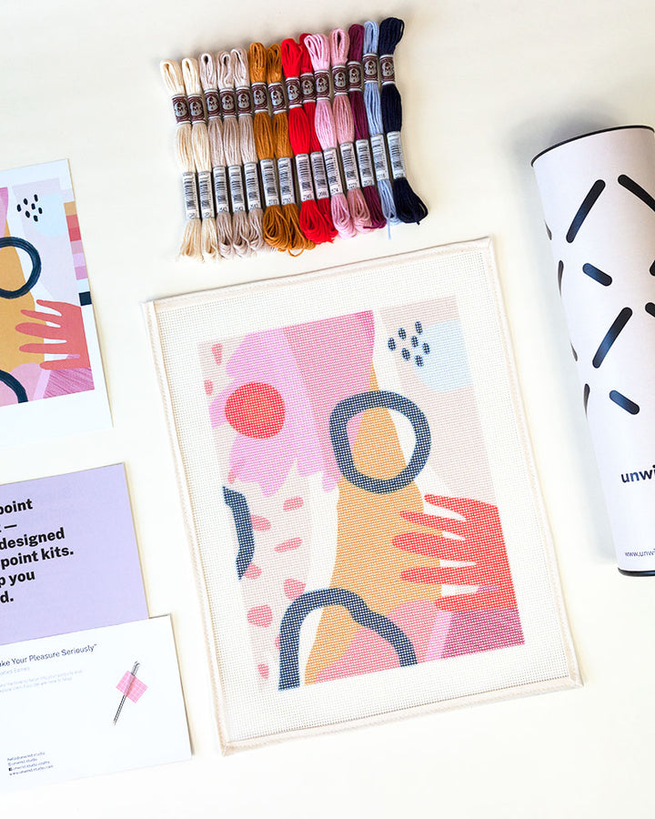 Summer Sound Needlepoint Kit by Unwind Studio