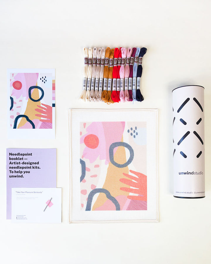 Summer Sound Needlepoint Kit by Unwind Studio