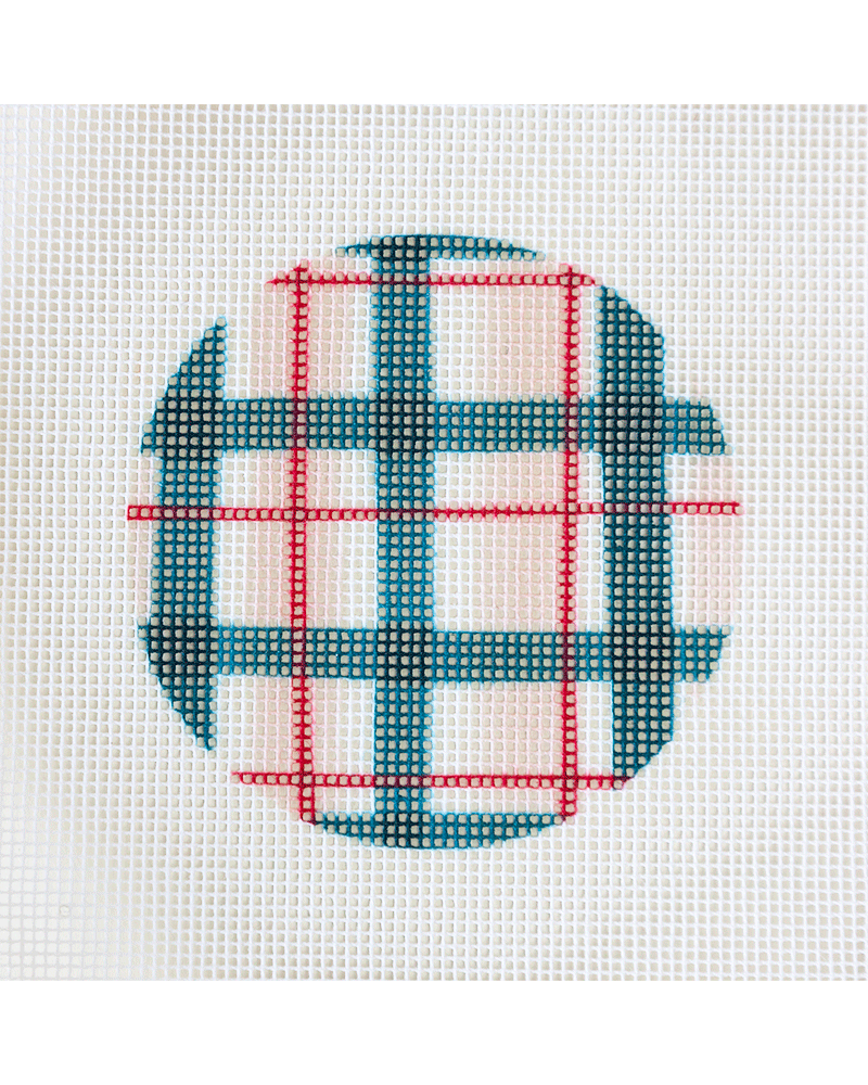 Winter Lodge Needlepoint Ornament Kit by Unwind Studio