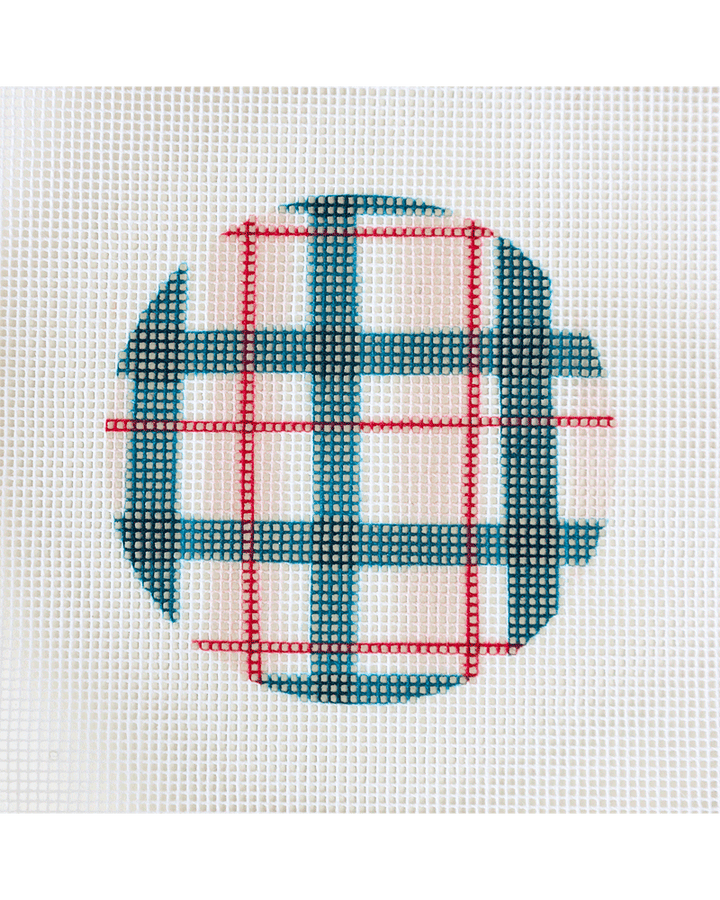 Winter Lodge Needlepoint Ornament Kit by Unwind Studio