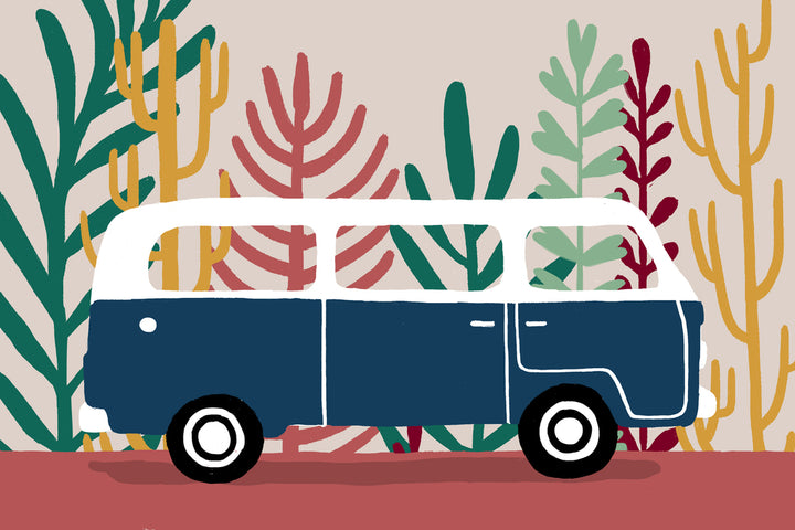 Travel Van Needlepoint Kit by Unwind Studio