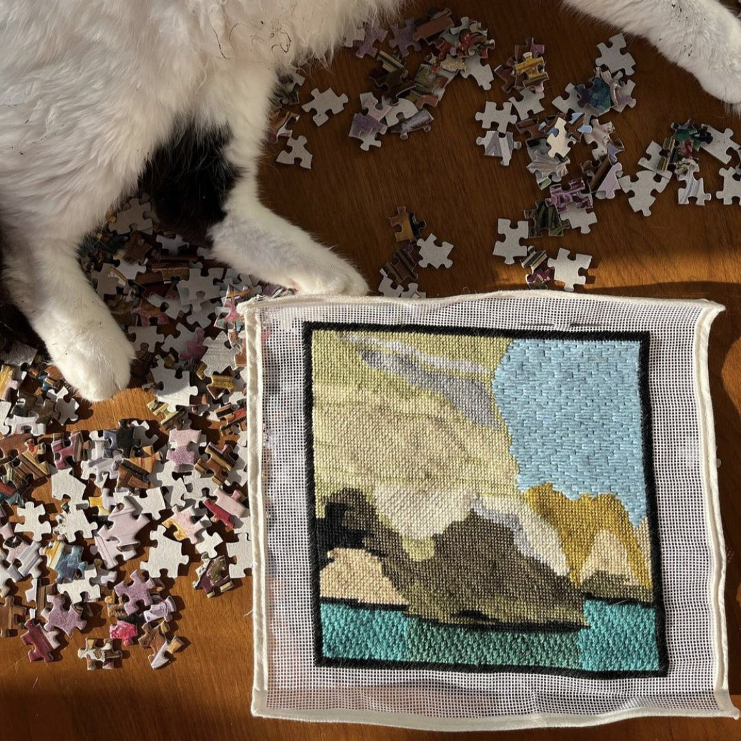 Grotto no. 2 Needlepoint Kit by Unwind Studio