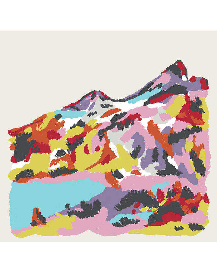 "Ain't no mountain high enough" Needlepoint Kit by Unwind Studio