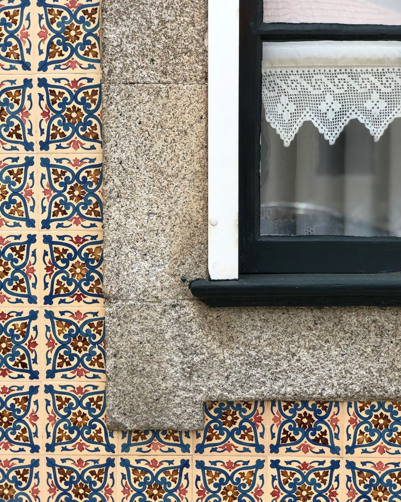 Portuguese Tile Needlepoint Kit: Foz do Douro by Unwind Studio