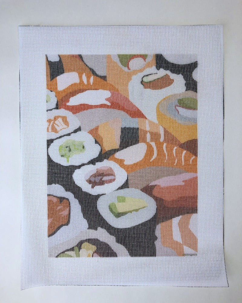 Sushi Boat - Faulty Canvas by Unwind Studio